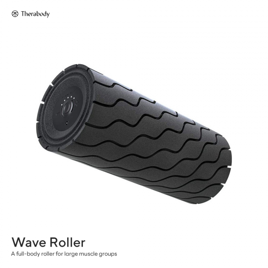 Therabody Wave Roller ลูกกลิ้งขนาดใหญ่ สำหรับผ่อนคลายกล้ามเนื้อลำตัว