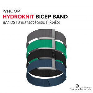 WHOOP HydroKnit Bicep Band สายสำรองหน้าแขน (แห้งเร็ว) สำหรับ WHOOP 4.0 WHOOP HydroKnit Bicep Band สายสำรองหน้าแขน (แห้งเร็ว) สำหรับ WHOOP 4.0