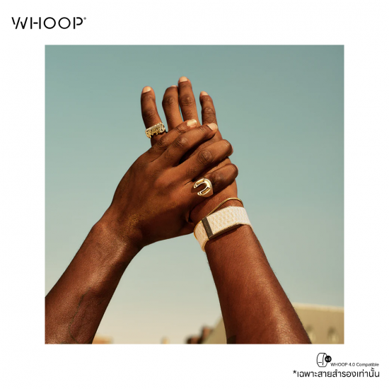 WHOOP Cloudknit Band - สายสำรองผ้าแคชเมียร์ สำหรับ WHOOP 4.0