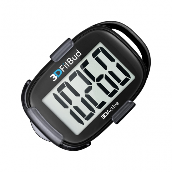 3DFitBud เครื่องนับก้าวแบบ 3D พกพาสะดวก Simple Step Counter Walking 3D Pedometer by 3DActive