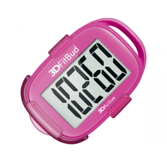 3DFitBud เครื่องนับก้าวแบบ 3D พกพาสะดวก Simple Step Counter Walking 3D Pedometer by 3DActive