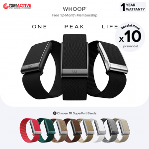 [TEAM WHOOP] WHOOP 5.0 / MG (x10 Device + SuperKnit Bands) Health and Fitness Wearable (FREE 12-Month Membership)