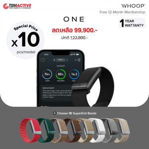 [TEAM WHOOP] WHOOP 5.0 / MG (x10 Device + SuperKnit Bands) Health and Fitness Wearable (FREE 12-Month Membership)
