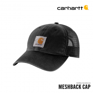 Carhartt Men’s Buffalo Sandstone Meshback Cap หมวกระบายอากาศ สไตล์สปอร์ตเวิร์คแวร์