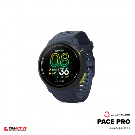 Coros PACE Pro นาฬิกาวิ่ง GPS Sport Watch หน้าจอ AMOLED ระบบสัมผัส