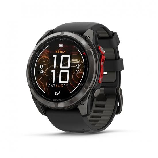 Garmin Fenix 8 MicroLED (51mm) สมาร์ทวอทช์ MicroLED ระบบ GPS มัลติสปอร์ตระดับพรีเมียม Garmin Fenix 8 MicroLED (51mm) สมาร์ทวอทช์ MicroLED ระบบ GPS มัลติสปอร์ตระดับพรีเมียม