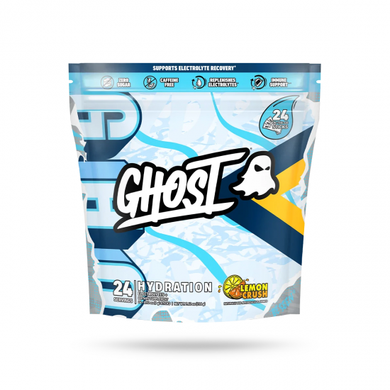 GHOST Hydration Packets (24 Sticks) เกลือแร่ เติมความสดชื่นและฟื้นฟูร่างกายหลังออกกำลังกาย