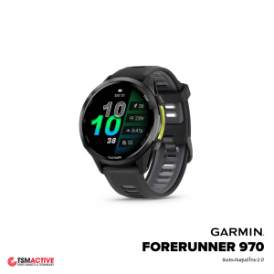 Garmin Forerunner 970 สมาร์ทวอทซ์  วิ่งระดับไฮเอนด์ พร้อม LED แฟลชไลต์