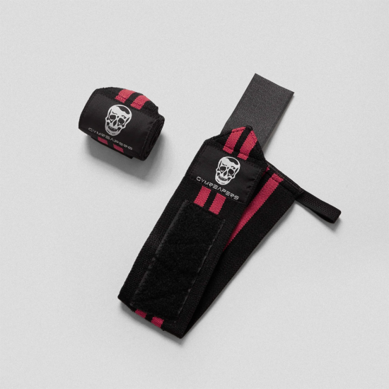 Gymreapers Weightlifting Wrist Wraps สายพันข้อมือยกน้ำหนักระดับแข่งขัน รองรับข้อมือแน่นหนา สำหรับ Powerlifting, Bench Press, และ Strength Training