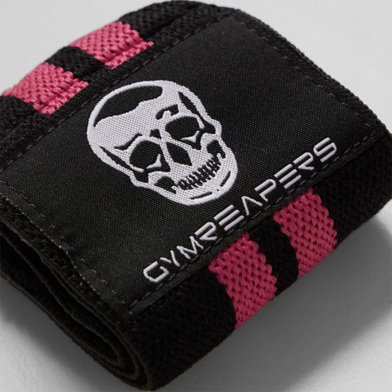 Gymreapers Weightlifting Wrist Wraps สายพันข้อมือยกน้ำหนักระดับแข่งขัน รองรับข้อมือแน่นหนา สำหรับ Powerlifting, Bench Press, และ Strength Training