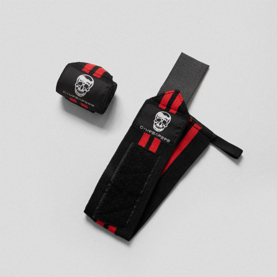 Gymreapers Weightlifting Wrist Wraps สายพันข้อมือยกน้ำหนักระดับแข่งขัน รองรับข้อมือแน่นหนา สำหรับ Powerlifting, Bench Press, และ Strength Training