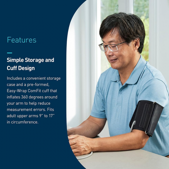 OMRON Silver Upper-Arm Blood Pressure Monitor เครื่องวัดความดันโลหิต จอใหญ่ เชื่อมต่อบลูทูธ OMRON Silver Upper-Arm Blood Pressure Monitor เครื่องวัดความดันโลหิต จอใหญ่ เชื่อมต่อบลูทูธ