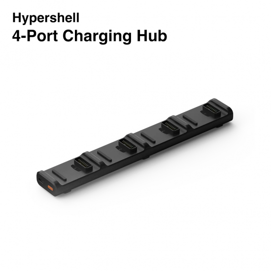 Hypershell 4‑Port Charging Hub อุปกรณ์ชาร์จแบตเตอรี่ Hypershell 4 ช่อง Hypershell 4‑Port Charging Hub อุปกรณ์ชาร์จแบตเตอรี่ Hypershell 4 ช่อง