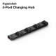 Hypershell 4‑Port Charging Hub อุปกรณ์ชาร์จแบตเตอรี่ Hypershell 4 ช่อง Hypershell 4‑Port Charging Hub อุปกรณ์ชาร์จแบตเตอรี่ Hypershell 4 ช่อง