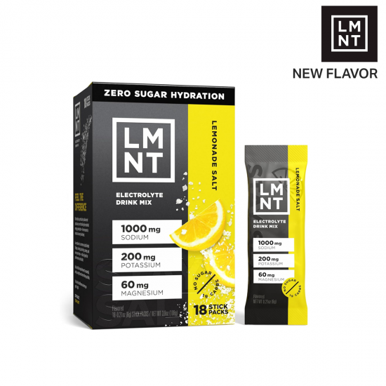 (NEW Flavor) LMNT Zero Sugar เกลือแร่ Drink Mix เสริมพลังและเติมความสดชื่น (NEW Flavor) LMNT Zero Sugar เกลือแร่ Drink Mix เสริมพลังและเติมความสดชื่น
