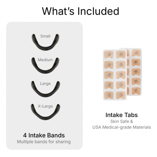 Intake Breathing Magnetic Nasal Strips Starter Kit ชุดเริ่มต้น | แผ่นขยายรูจมูกแม่เหล็ก ลดกรน เพิ่มอากาศหายใจ ช่วยนอนหลับดีขึ้น