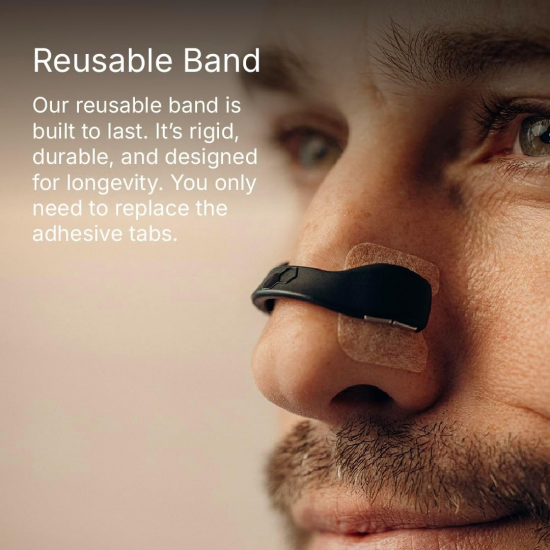 Intake Breathing Magnetic Nasal Strips Starter Kit ชุดเริ่มต้น | แผ่นขยายรูจมูกแม่เหล็ก ลดกรน เพิ่มอากาศหายใจ ช่วยนอนหลับดีขึ้น