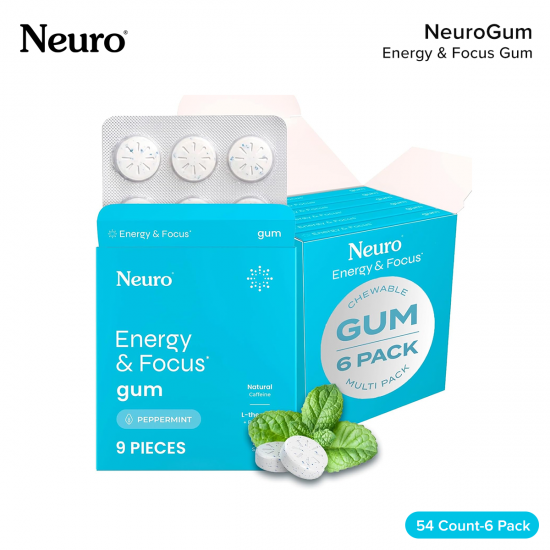 NeuroGum Energy & Focus Gum หมากฝรั่งเพิ่มพลังงาน และสมาธิ NeuroGum Energy & Focus Gum หมากฝรั่งเพิ่มพลังงาน และสมาธิ