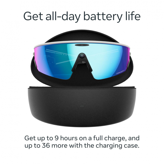 Oakley | Meta Vanguard แว่นอัจฉริยะ สายสปอร์ต Audio, Photo, Video Compatibility Oakley | Meta Vanguard แว่นอัจฉริยะ สายสปอร์ต Audio, Photo, Video Compatibility