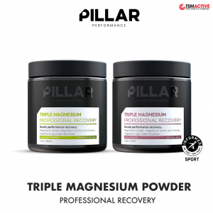 PILLAR Performance TRIPLE MAGNESIUM POWDER แมกนีเซียม ดูดซึมเร็ว ลดตะคริว ช่วยฟื้นฟู และปรับคุณภาพการนอนสำหรับนักกีฬา