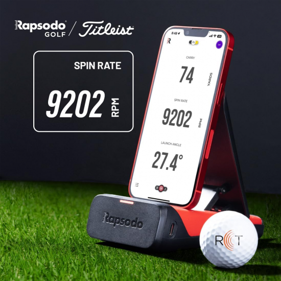 Rapsodo Mobile Launch Monitor (MLM) เครื่องตรวจวัดการตีลูกกอล์ฟ ใช้ร่วมกับ iPhone/iPad