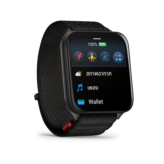 Garmin Venu X1 สมาร์ทวอทซ์ GPS ฟิตเนส สุขภาพ ดีไซน์บางเฉียบ Garmin Venu X1 สมาร์ทวอทซ์ GPS ฟิตเนส สุขภาพ ดีไซน์บางเฉียบ