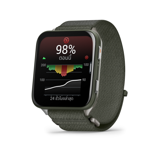 Garmin Venu X1 สมาร์ทวอทซ์ GPS ฟิตเนส สุขภาพ ดีไซน์บางเฉียบ Garmin Venu X1 สมาร์ทวอทซ์ GPS ฟิตเนส สุขภาพ ดีไซน์บางเฉียบ