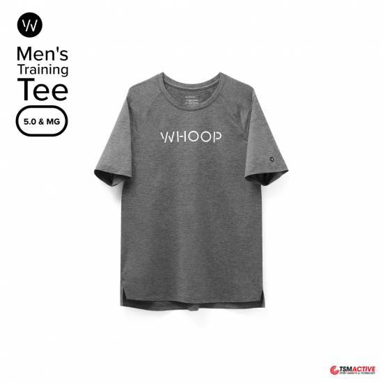 WHOOP Men's Training Tee เสื้อยืดออกกำลังกาย ใช้งานร่วมกับอุปกรณ์ WHOOP 5.0 / MG WHOOP Men's Training Tee เสื้อยืดออกกำลังกาย ใช้งานร่วมกับอุปกรณ์ WHOOP 5.0 / MG