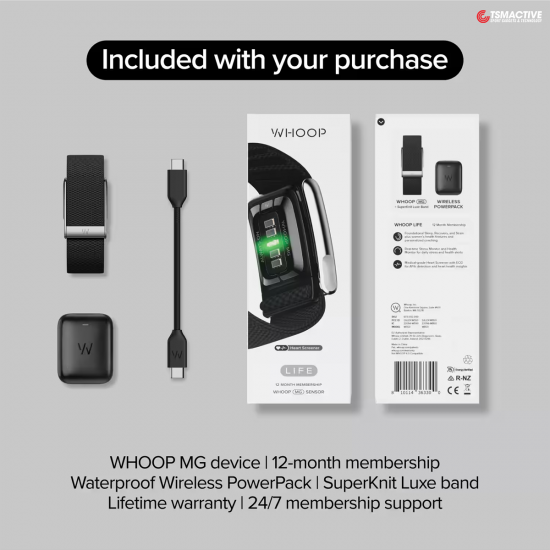 WHOOP 5.0 / MG (ONE / PEAK / LIFE) Health and Fitness Wearable (12-Month Membership) WHOOP 5.0 / MG (ONE / PEAK / LIFE) Health and Fitness Wearable (12-Month Membership)