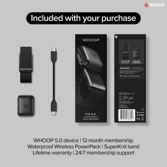 WHOOP 5.0 / MG (ONE / PEAK / LIFE) Health and Fitness Wearable (12-Month Membership) WHOOP 5.0 / MG (ONE / PEAK / LIFE) Health and Fitness Wearable (12-Month Membership)