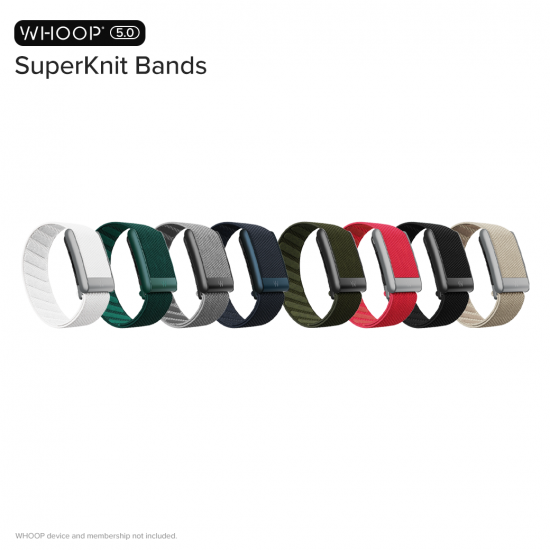 WHOOP 5.0 SuperKnit Bands สายสำรองสำหรับ WHOOP 5.0 WHOOP 5.0 SuperKnit Bands สายสำรองสำหรับ WHOOP 5.0