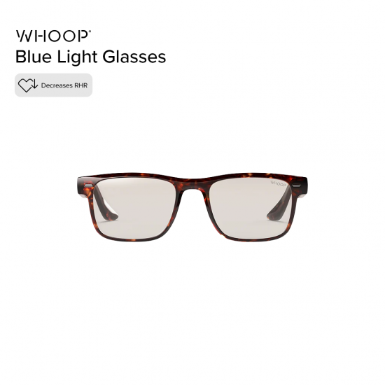 WHOOP Blue Light Glasses แว่นกรองแสงสีฟ้าสำหรับการฟื้นฟูร่างกาย WHOOP Blue Light Glasses แว่นกรองแสงสีฟ้าสำหรับการฟื้นฟูร่างกาย