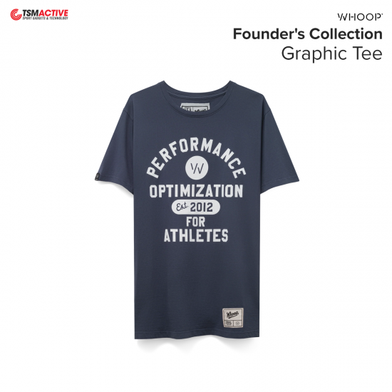 WHOOP Founder's Collection Graphic Tee เสื้อยืดรำลึกถึงจุดเริ่มต้น WHOOP (Limited Edition) WHOOP Founder's Collection Graphic Tee เสื้อยืดรำลึกถึงจุดเริ่มต้น WHOOP (Limited Edition)