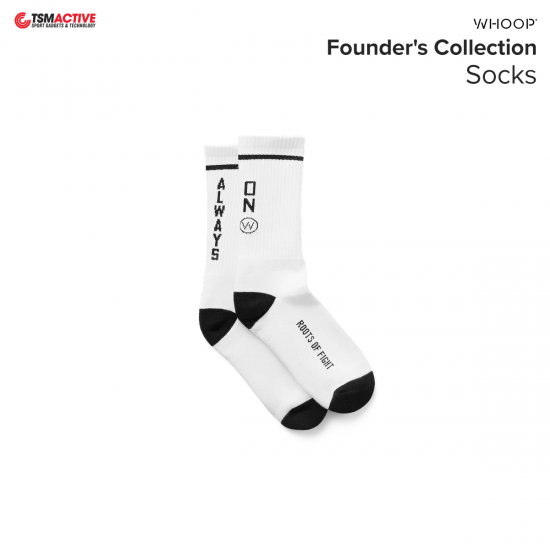 WHOOP Founder's Collection Socks ถุงเท้า WHOOP (Limited Edition) WHOOP Founder's Collection Socks ถุงเท้า WHOOP (Limited Edition)