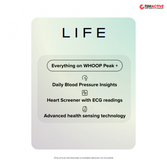 WHOOP 12-Month Membership (ONE / PEAK / LIFE) สมาชิกรายปี สำหรับผู้ใช้งาน WHOOP WHOOP 12-Month Membership (ONE / PEAK / LIFE) สมาชิกรายปี สำหรับผู้ใช้งาน WHOOP