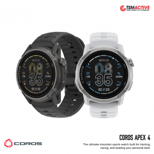 COROS APEX 4 นาฬิกา GPS วิ่งเทรล แข่งขัน และออกกำลังกาย