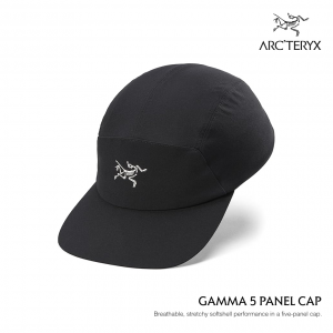 Arc’teryx Gamma 5 Panel Cap | หมวกซอฟต์เชลล์กันแดด กันละอองน้ำ