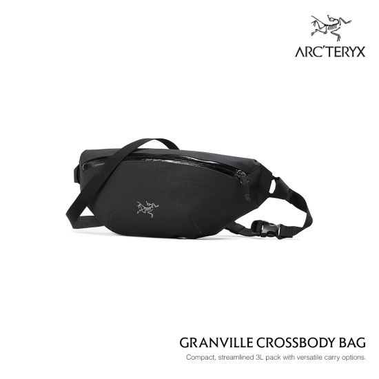 Arc’teryx Granville Crossbody 3L | กระเป๋าครอสบอดี้กันละอองน้ำ สไตล์มินิมอลสายลุย