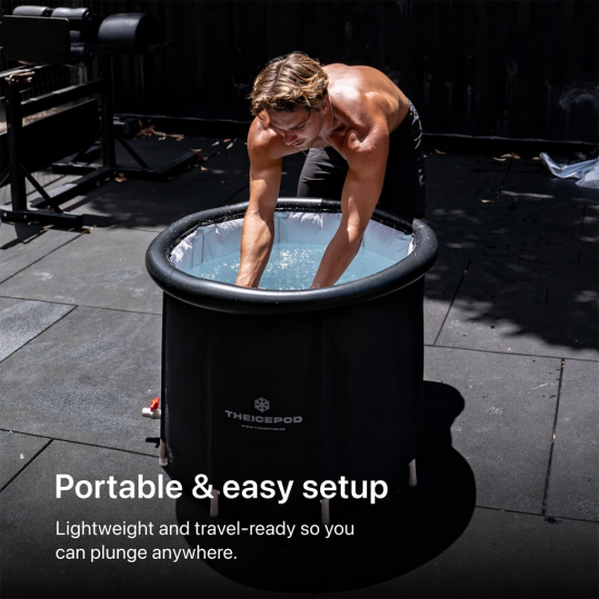 The Pod Company - Ice Pod Pro 110 Gallon อ่างน้ำแข็งฟื้นฟูร่างกายแบบพกพา