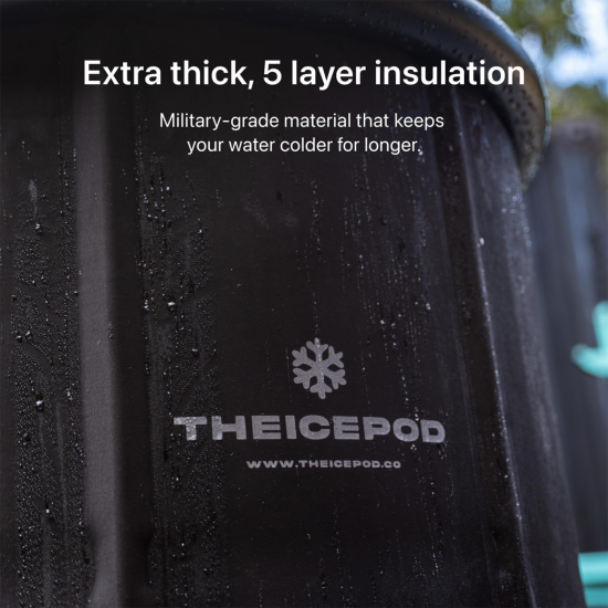 The Pod Company - Ice Pod Pro 110 Gallon อ่างน้ำแข็งฟื้นฟูร่างกายแบบพกพา