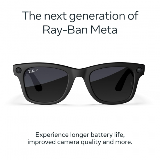 Ray-Ban Meta Wayfarer (Gen 2) แว่นตาอัจฉริยะ กล้องและเสียงในตัว Ray-Ban Meta Wayfarer (Gen 2) แว่นตาอัจฉริยะ กล้องและเสียงในตัว