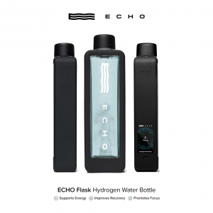 Echo Water Flask ขวดน้ำไฮโดรเจนอัจฉริยะ สร้างน้ำ Hydrogen และติดตามการดื่มน้ำ ช่วยฟื้นตัวไว ลดความล้า ยกระดับสุขภาพในทุกวัน