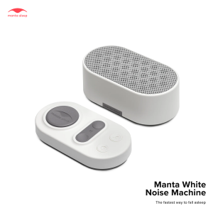 Manta White Noise Machine (White) เครื่องสร้างเสียงผ่อนคลายเพื่อการนอนหลับ
