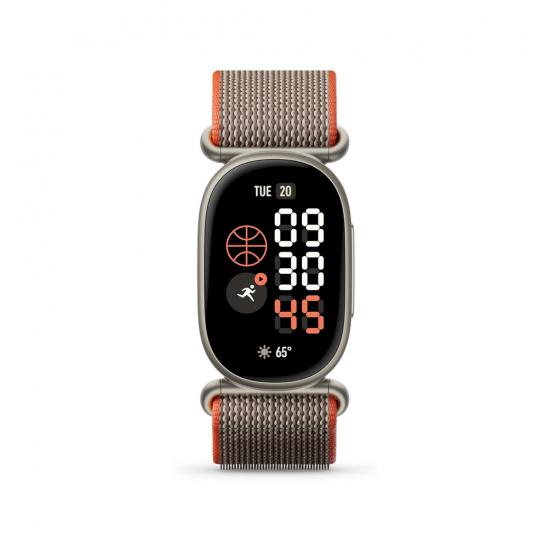 Google Fitbit Edge สายรัดสุขภาพอัจฉริยะ AMOLED / GPS ติดตามสุขภาพและการนอนหลับ