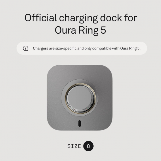 Oura Ring 5 Charger แท่นชาร์จสำรอง สำหรับแหวน Oura Ring 5 - Charging Dock and USB-C Cable