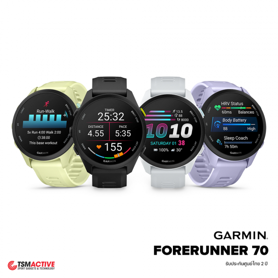 Garmin Forerunner 70 นาฬิกา GPS เริ่มต้นวิ่ง และฝึกซ้อม