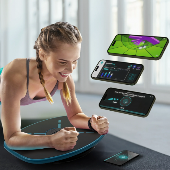 GoBalance Board – Smart Balance Board บาลานซ์บอร์ดฝึกการทรงตัว พร้อมเกมอินเตอร์แอคทีฟ
