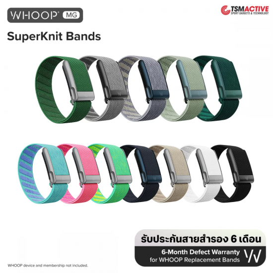 WHOOP MG SuperKnit Bands สายสำรองสำหรับ WHOOP MG LIFE
