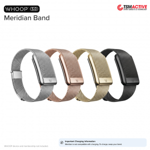 WHOOP 5.0 Meridian Band สายโลหะ สำหรับ WHOOP 5.0