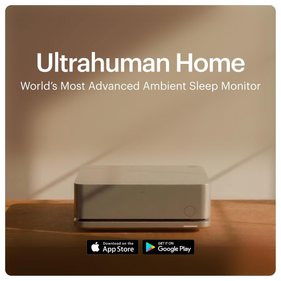 Ultrahuman Home อุปกรณ์ตรวจวัดสภาพแวดล้อมสำหรับการนอนระดับอัจฉริยะ 